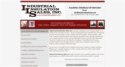 Desktop Screenshot of industrialinsulation.com